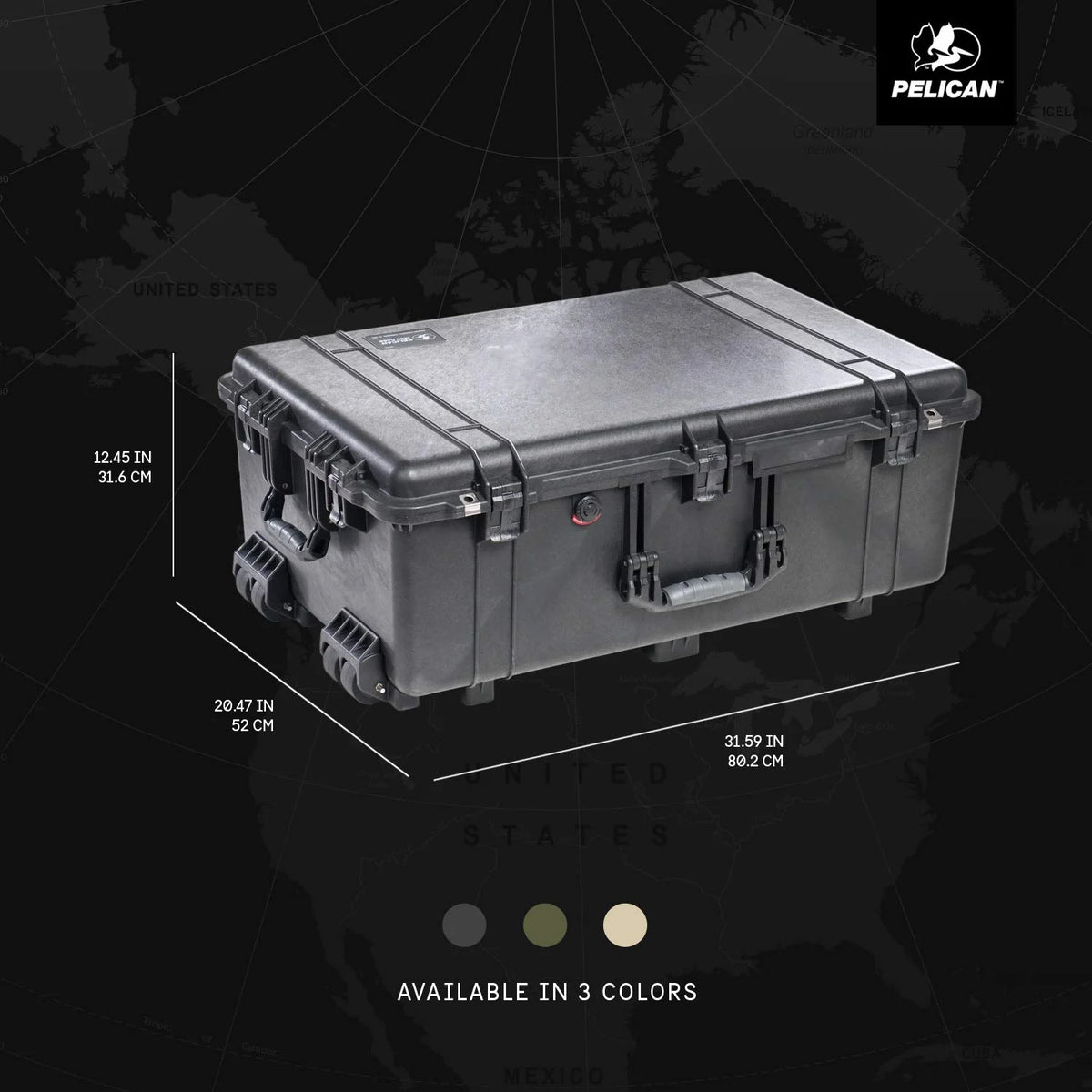 1650 Case with Foam (Black) D550