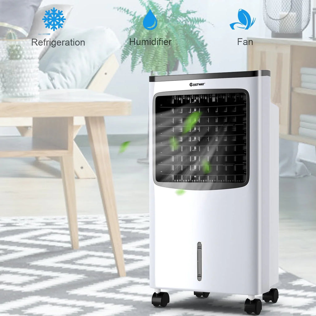 Portable Cooler Fan Humidify Anion Remote Control J6300