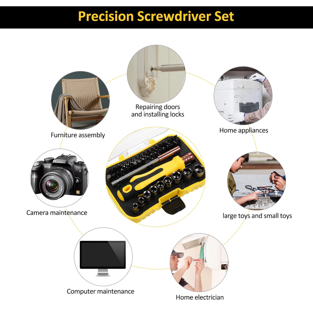 Socket Wrench Screwdriver Set D940856