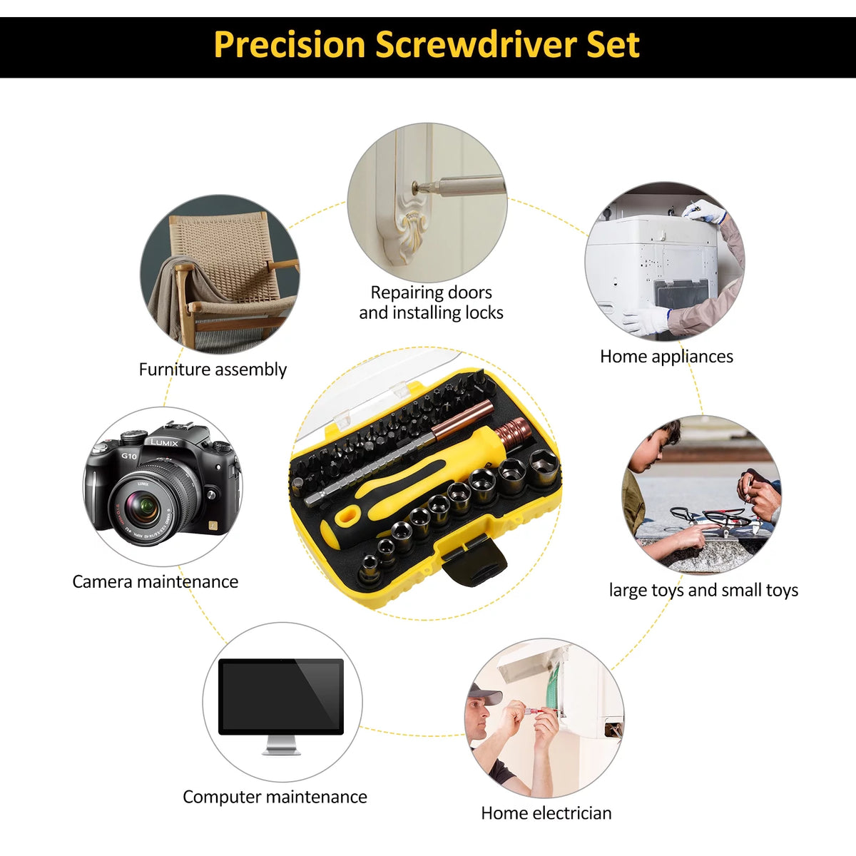Socket Wrench Screwdriver Set D940856