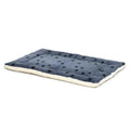Reversible Paw-Print Pet Bed Z856