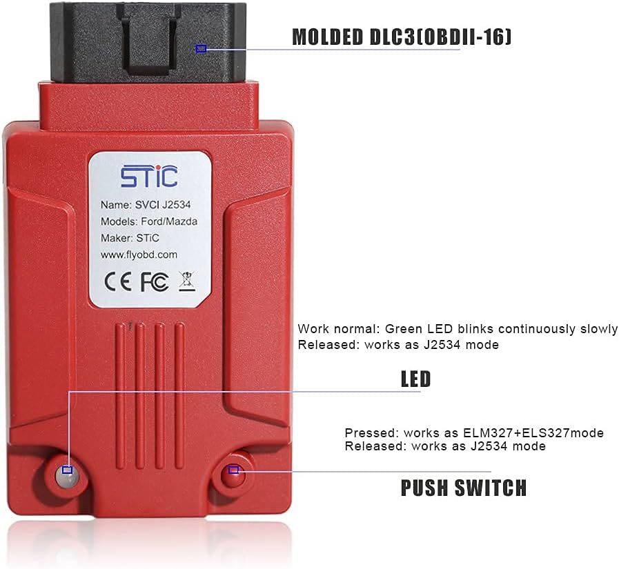 Diagnostic Interface for Ford Mazda Scan Tool E7502