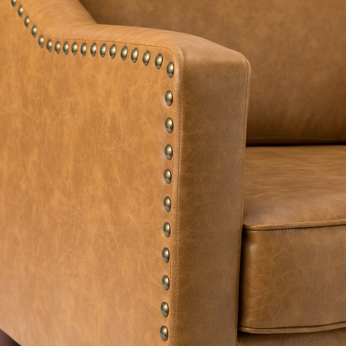 Transitional Armchair with Sloped Arms Z1683