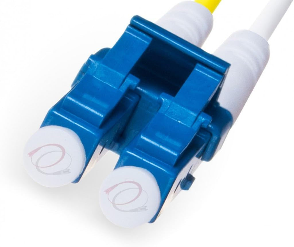 15M OS2 LC LC Fiber Patch Cable Duplex 9/125 Singlemode Jumper K3550