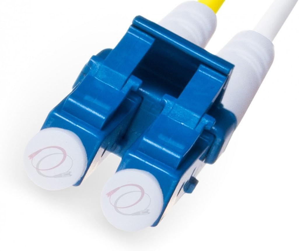 15M OS2 LC LC Fiber Patch Cable Duplex 9/125 Singlemode Jumper K3550
