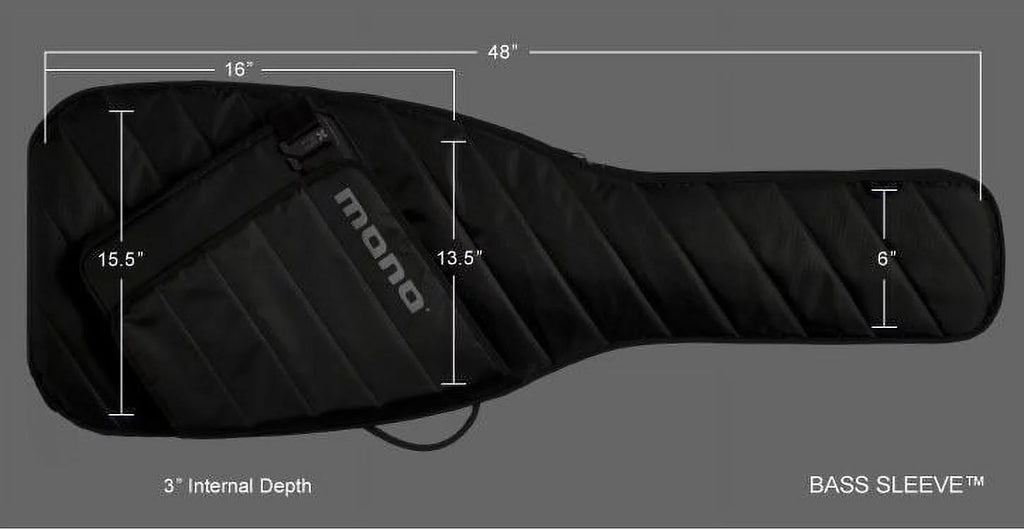 Black Bass Guitar Case K293