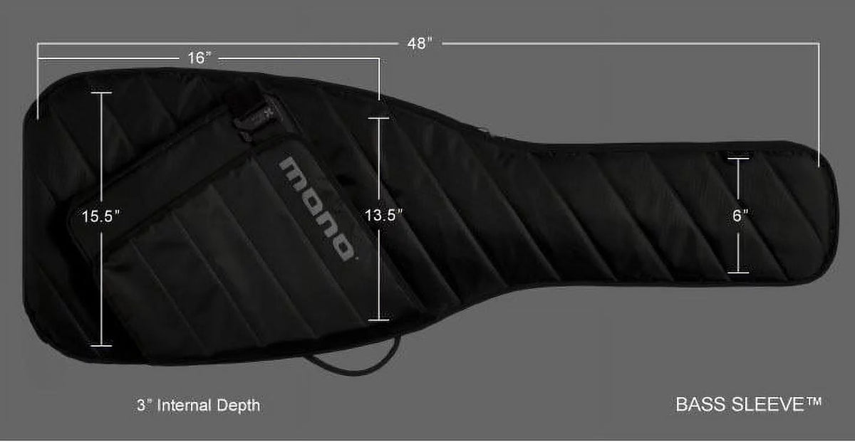 Black Bass Guitar Case K293
