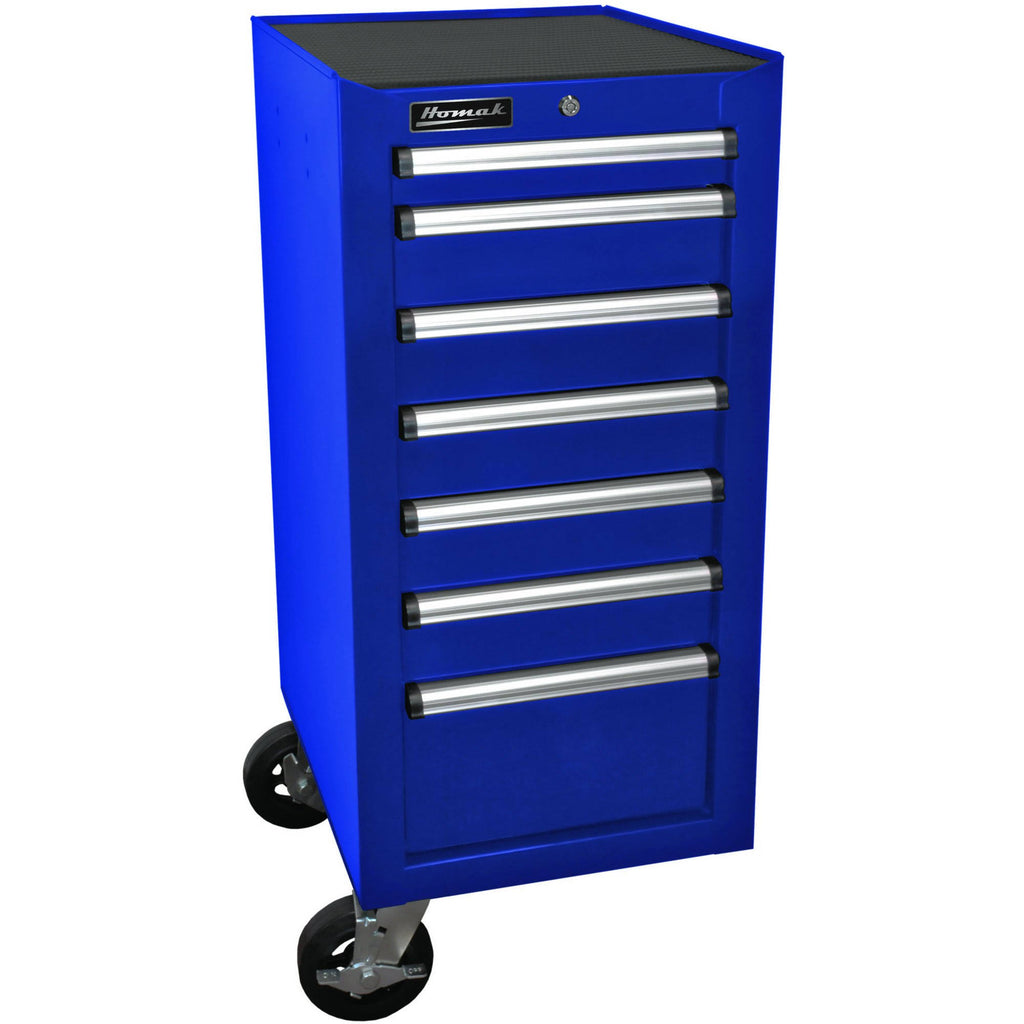 Blue 7 Drawer Side Cabinet V3260