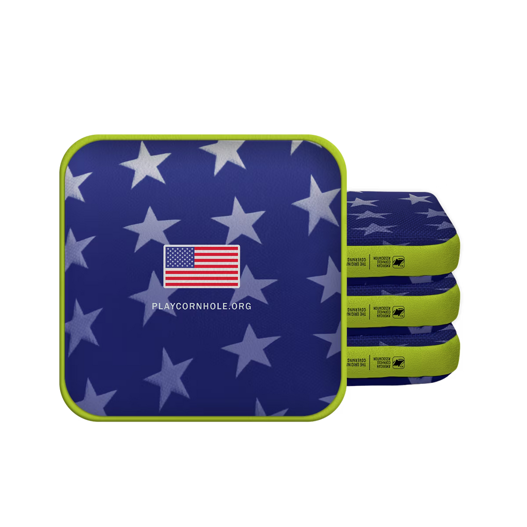 6-in ACA American Cornhole Association Official Regulation Bags Dual Sided Edge Technology Synergy Touring Pro S18866