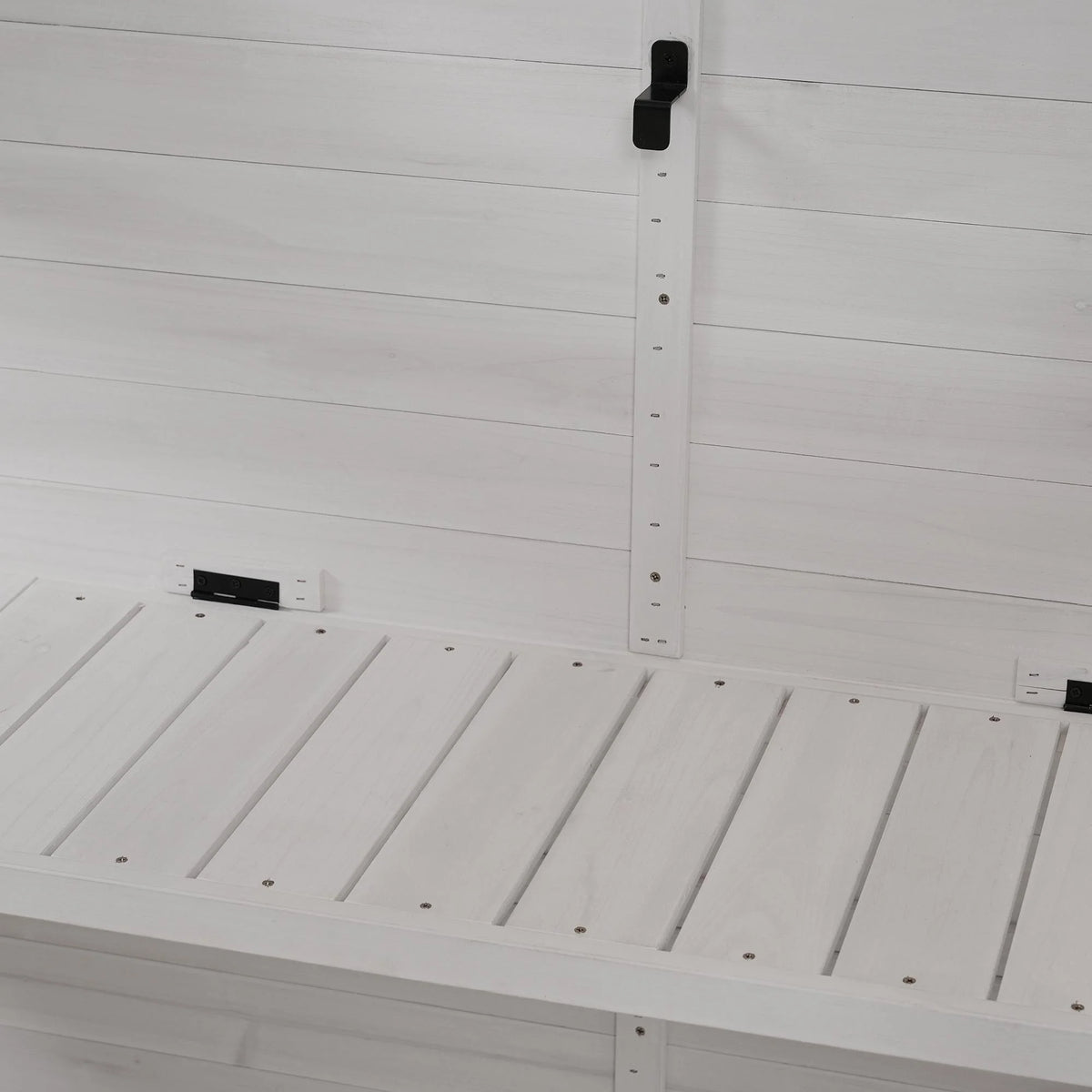 57.9"W x 29.1"D x 78.1"H Polycarbonate Greenhouse with Folding Shelves and Windows W64954