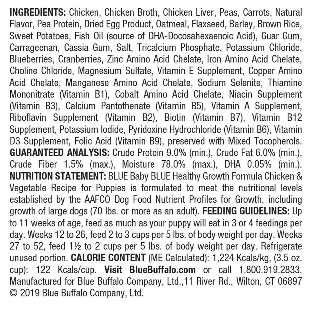 Natural Puppy Wet Dog Food J480396