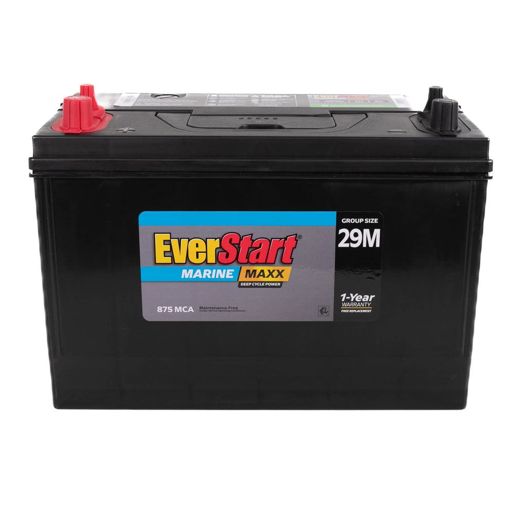 Lead Acid Marine & RV Deep Cycle Battery Group Size 29DC 12 Volt 845 MCA W85789