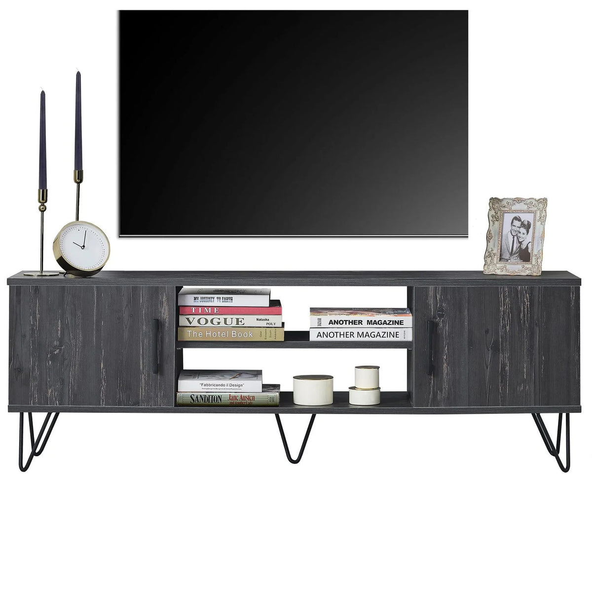 Black Oak Media Console W6417