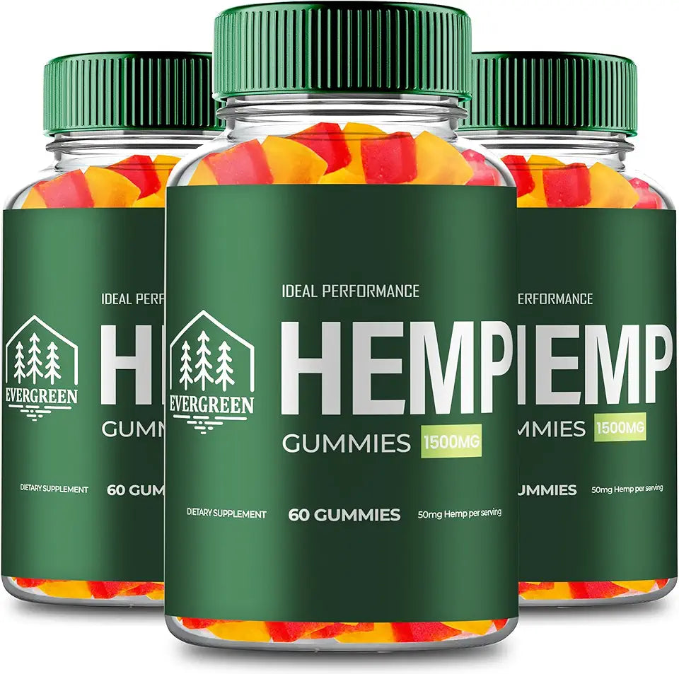 All Natural Hemp Gummies 3 Pack F28145