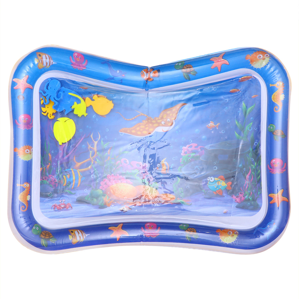 Inflatable Crawling Cushion Water Play Mat (Blue) O9392