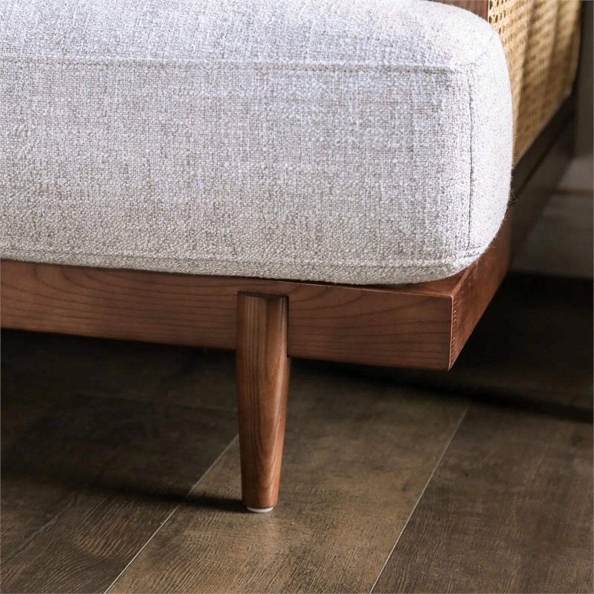 Solid Wood Sofa Set in Walnut V944267
