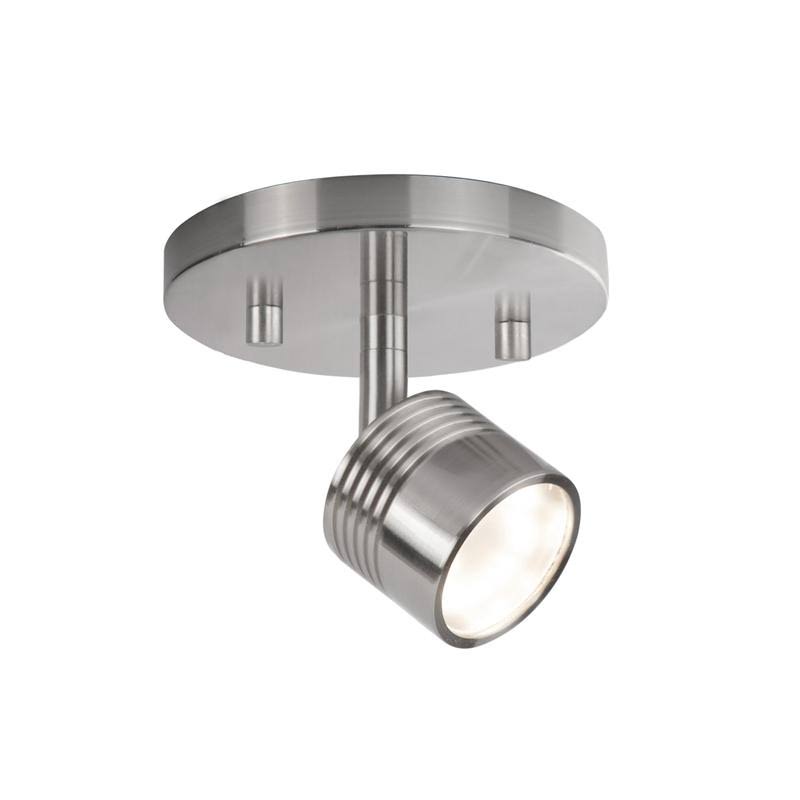 Brushed Nickel LED Fixed Track U537