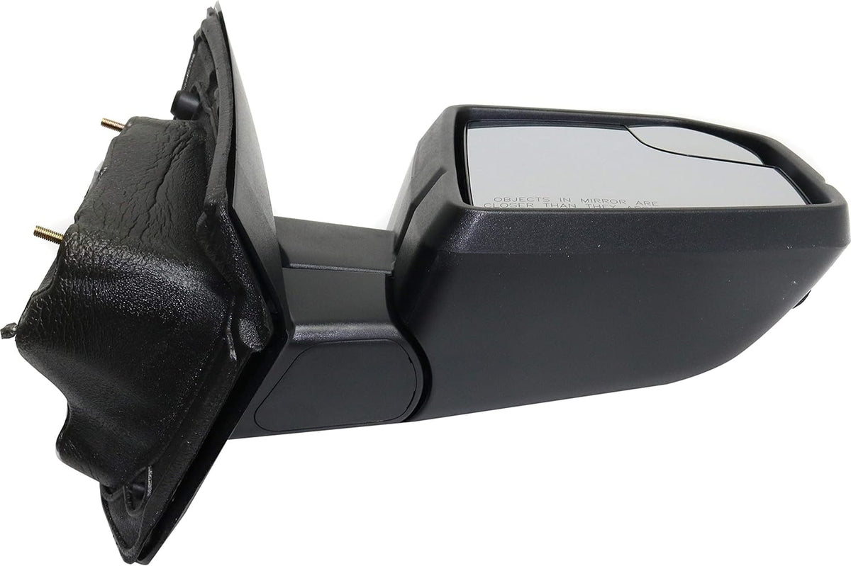 Passenger Side Power Non-Towing Manual Folding Non-Heated Mirror with Blind Spot Glass J1368