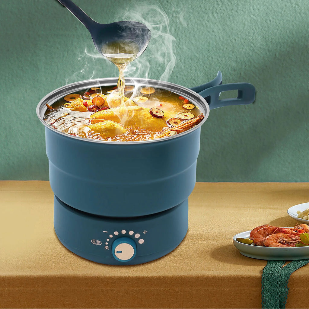 Electric Hot Cooker Pot Steamer Mini Frying Pan H3967
