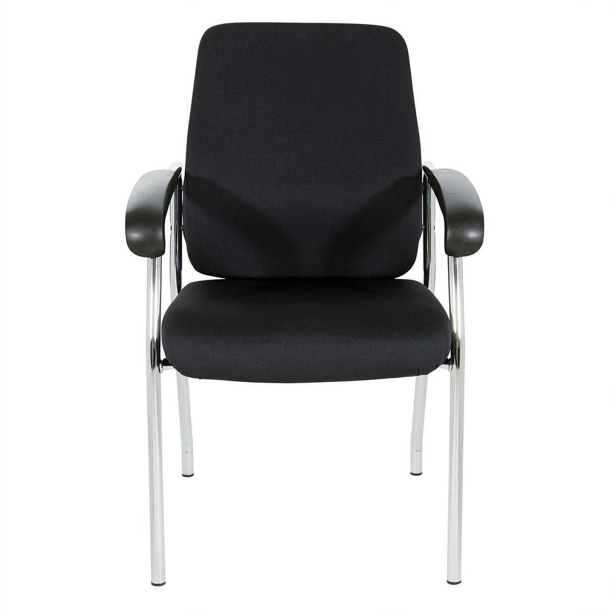 High Back Guest Chair with Chrome Frame B658