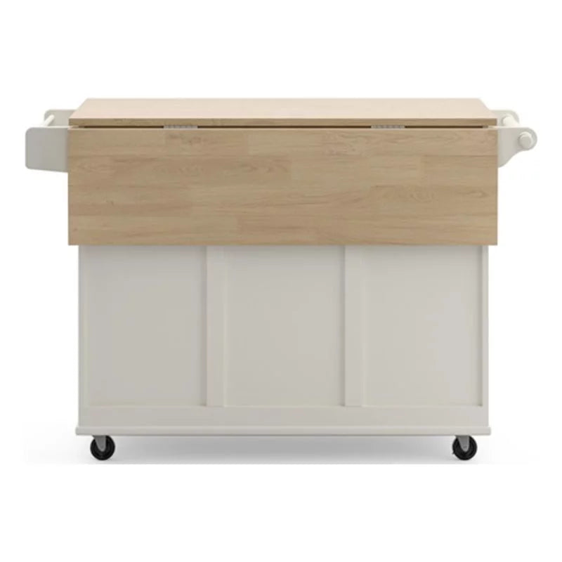 White Wood Kitchen Cart J3302
