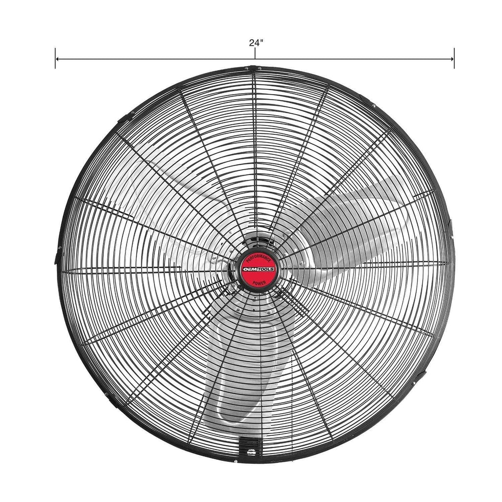 24 inch Oscillating Wall Mount Fan G388