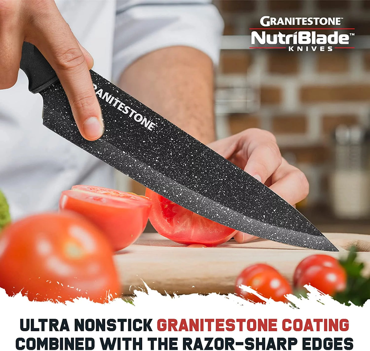 6 Piece Dishwasher Safe Knife Set W73844