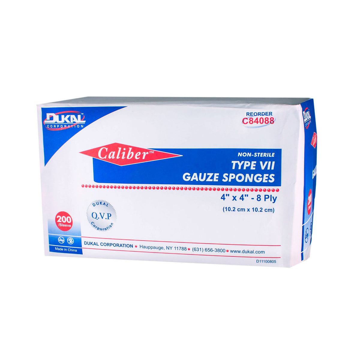 8 Ply Non-Sterile Gauze 4x22, 200 per Bag G44292