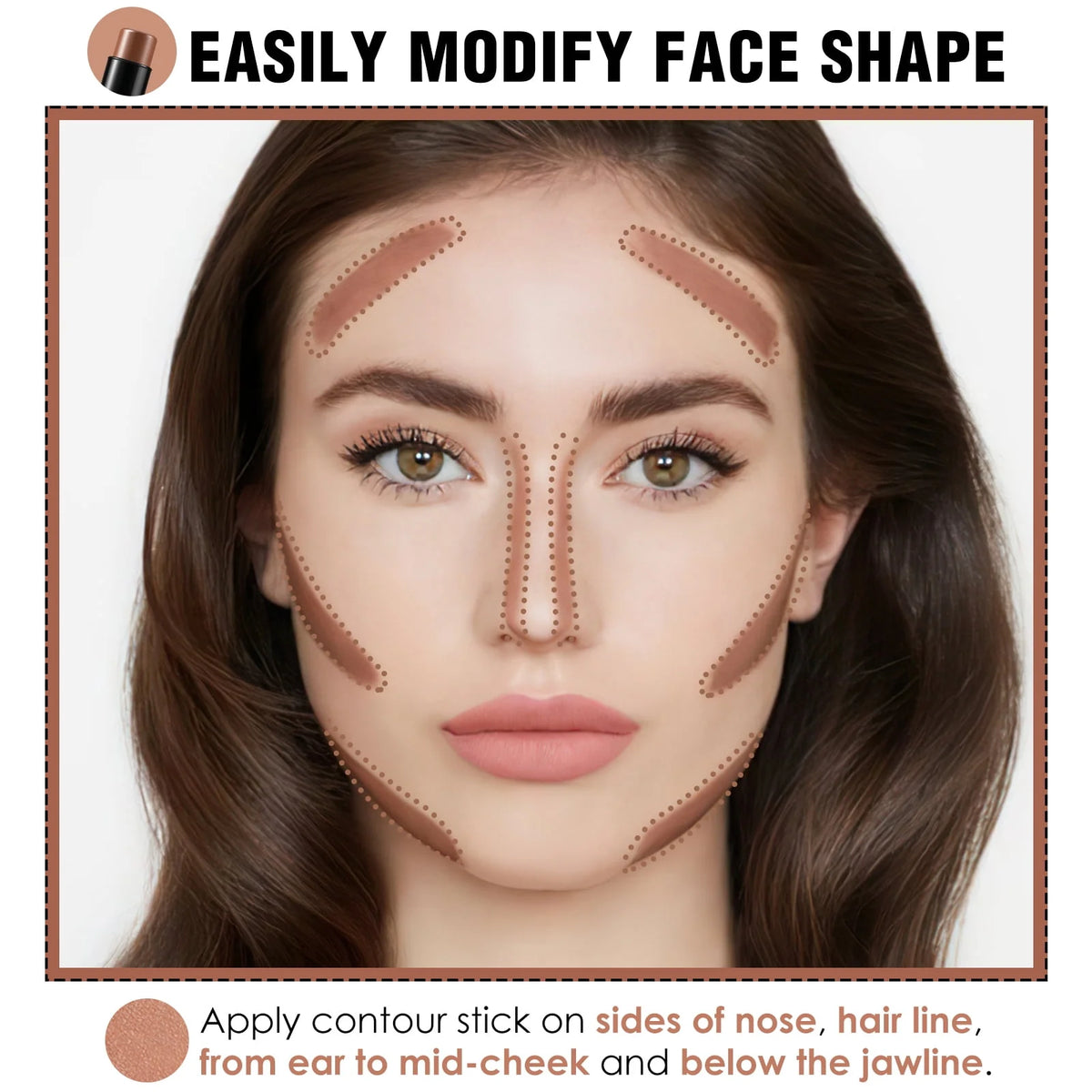 Cream Contour Stick Makeup S52276