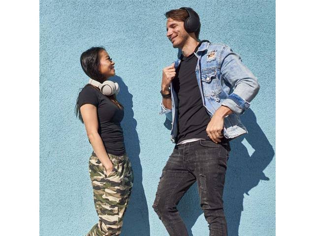 Sand Beige Noise-Canceling Wireless Over-Ear Headphones Y2449