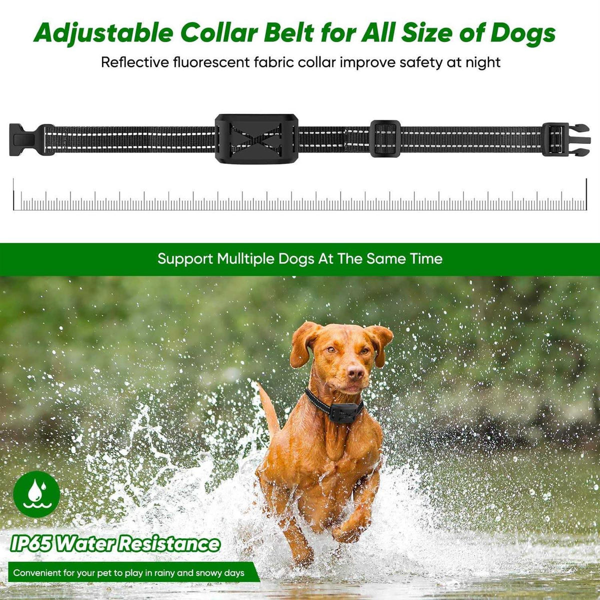 Wireless Dog Fence & Remote Training Collar Z3850