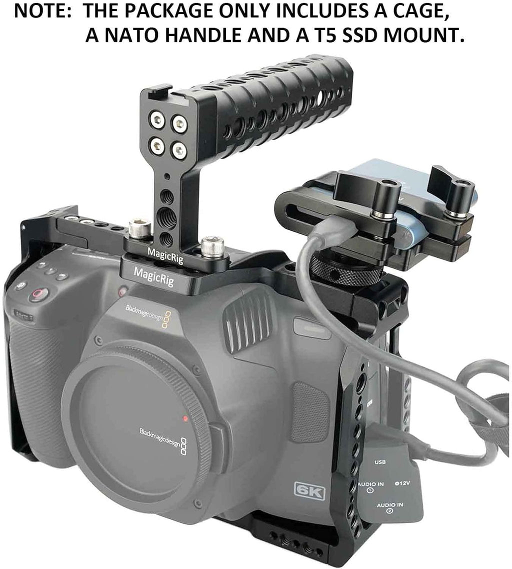 Camera Cage Kit with Top Handle and T5 SSD Mount Z2922