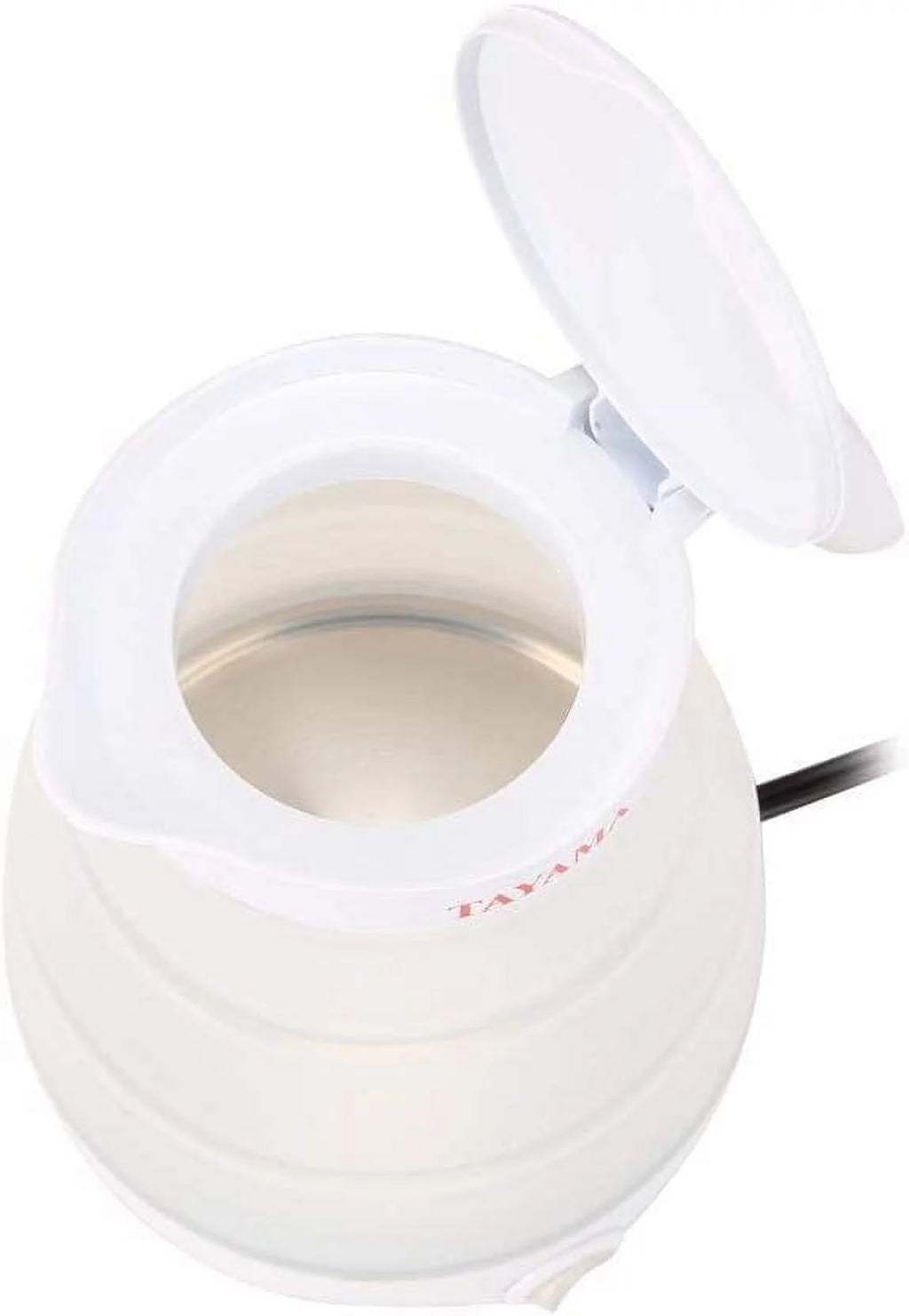 White Foldable Electric Kettle Y222773