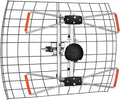 Silver Multi-directional Bowtie TV Antenna U34573