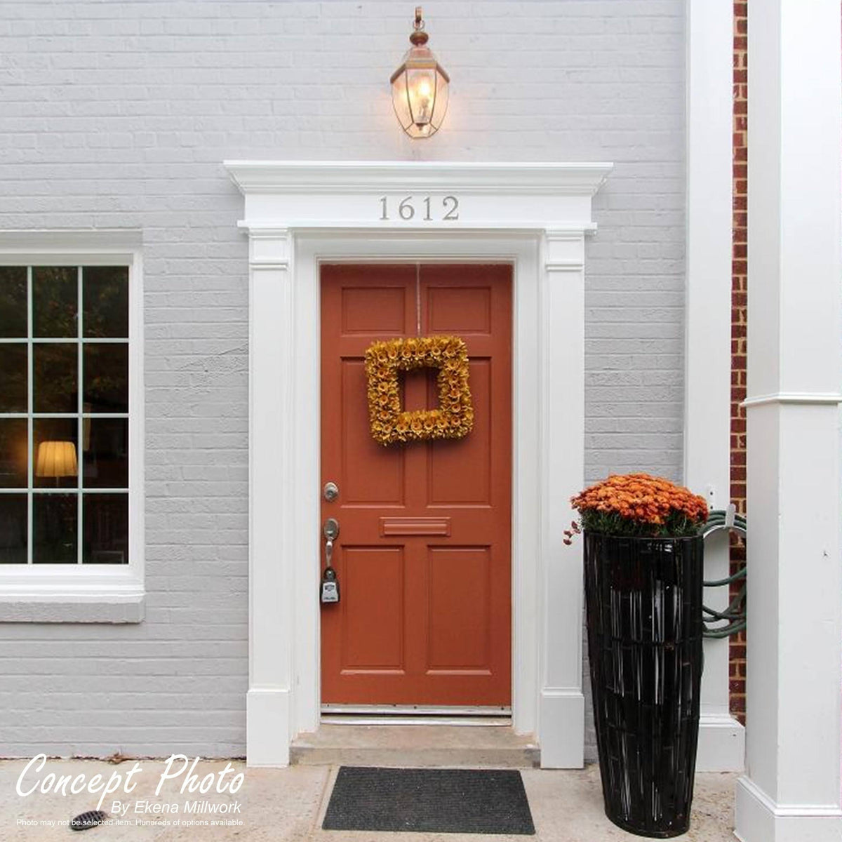 Plain PVC Pilaster (Pair) F820
