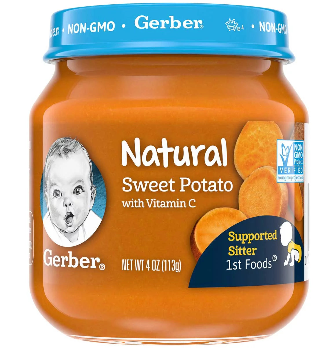 Sweet Potato Baby Food 4 oz Jar 10 Pack H769990