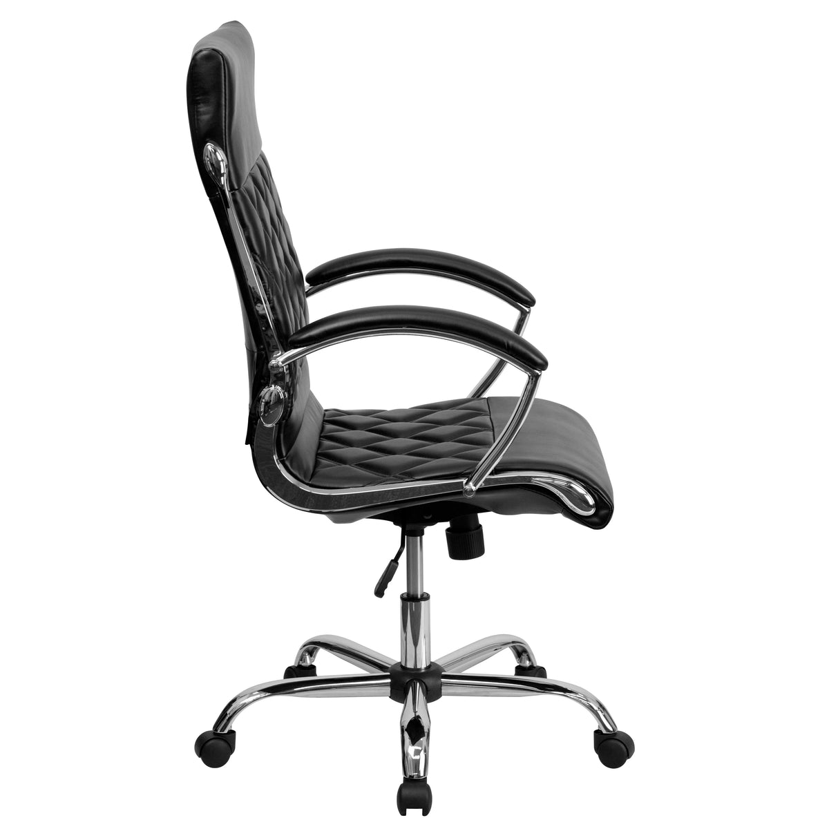 Black LeatherSoft Executive Swivel Office Chair G7711