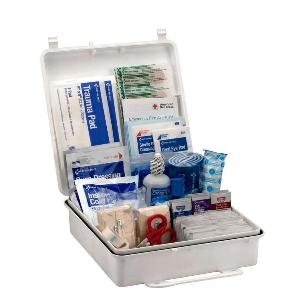 ANSI 2015 Compliant Class B Type III First Aid Kit, 199 Pieces L483719