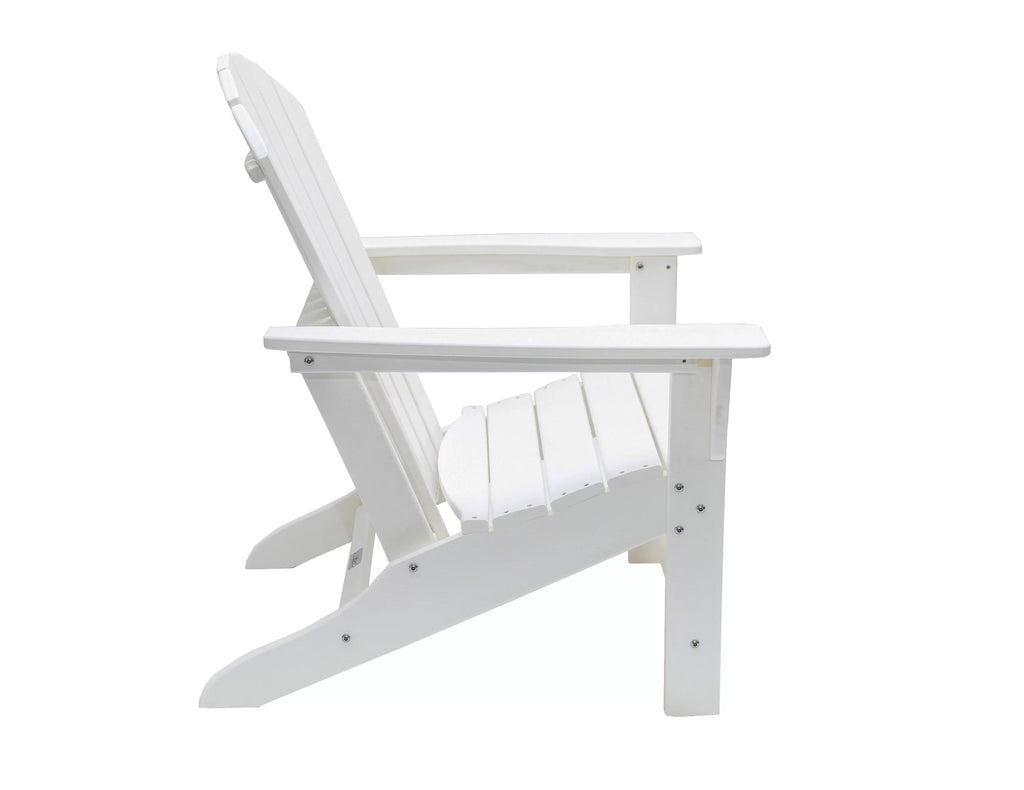 White Poly Outdoor Adirondack Chair A736426