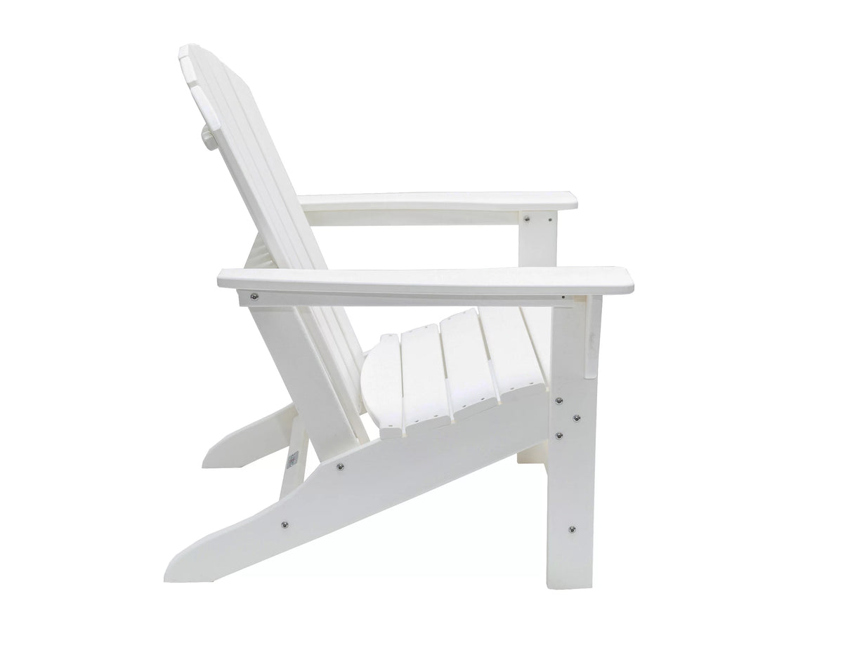 White Poly Outdoor Adirondack Chair A736426