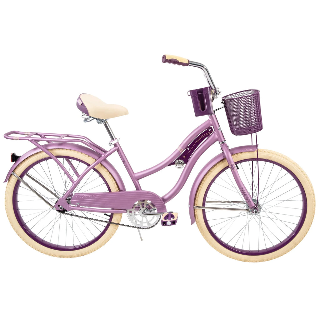 24 Inch Purple Satin Cruiser Bike M63053