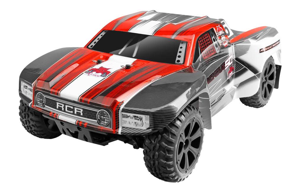 Red 1/10 Scale Electric Short Course Truck D6911