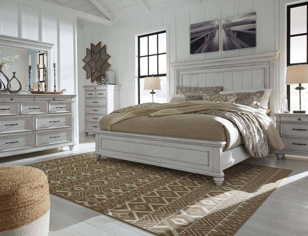 King Panel Bed U9720