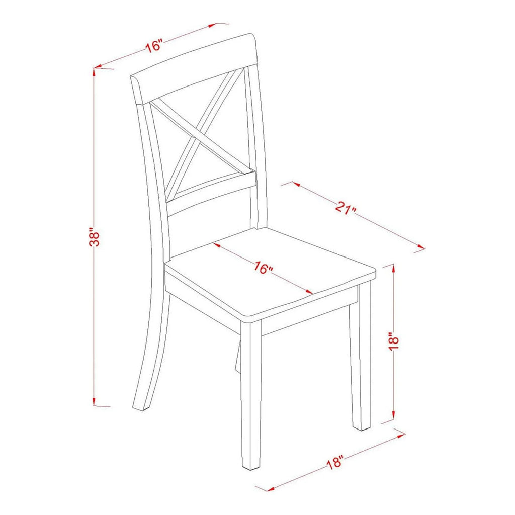 Round Table and 2 Dining Chairs I726