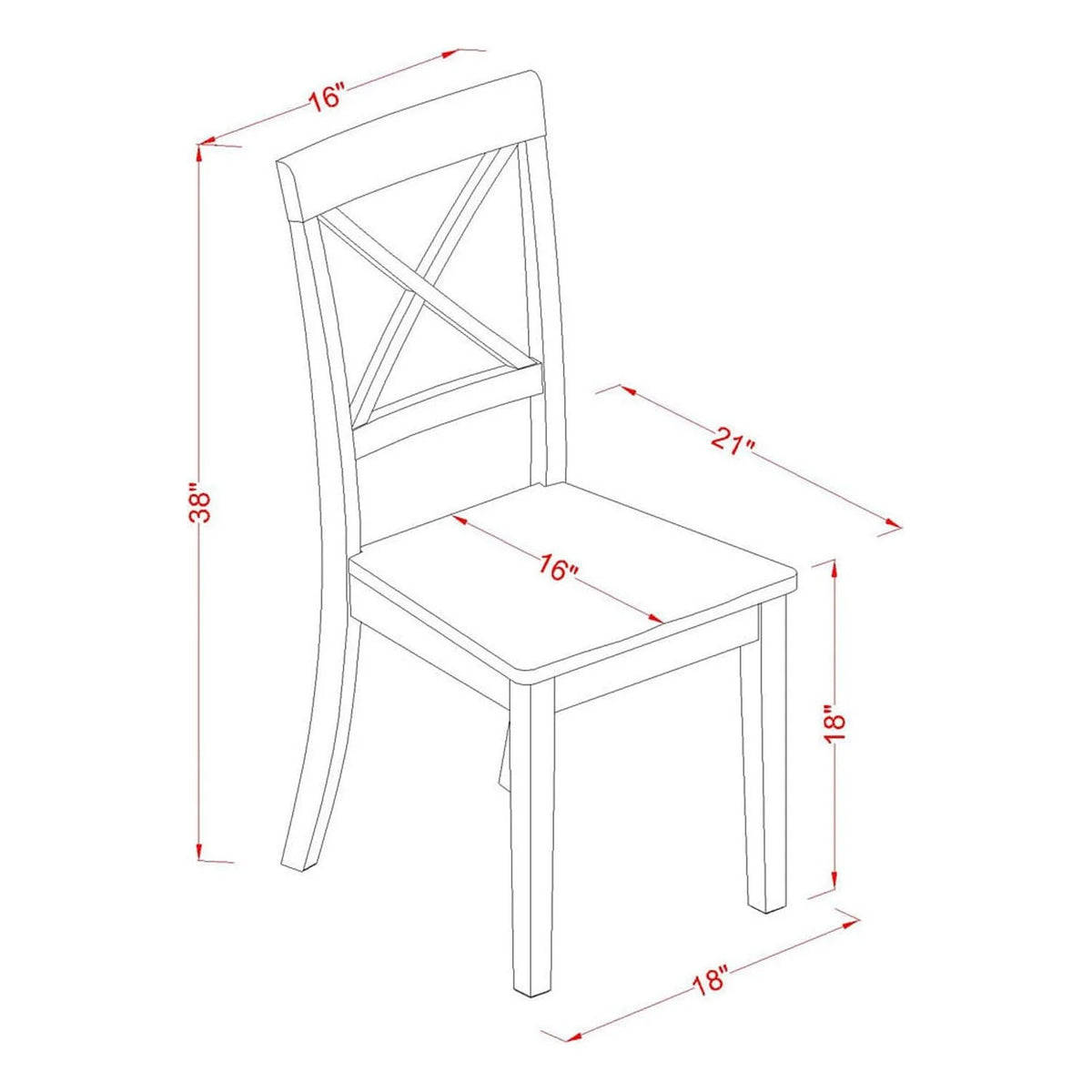Round Table and 2 Dining Chairs I726