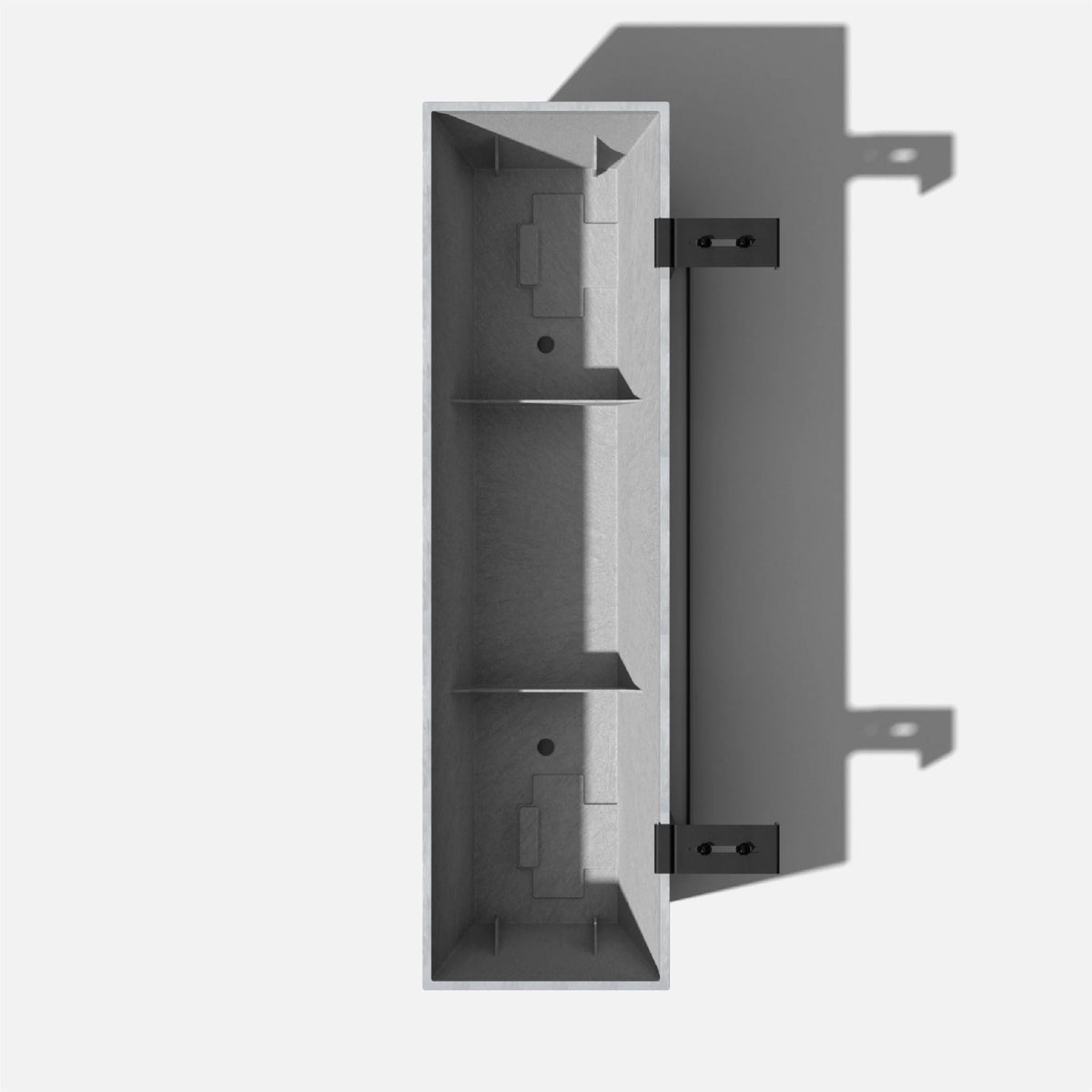 36" Plastic Railing Planter U52966