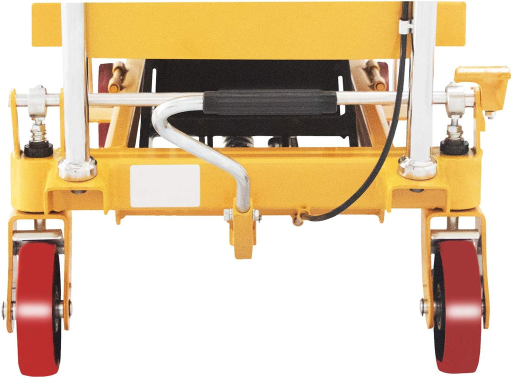 Single Scissor Hydraulic Lift Table/Cart 1760lbs Capacity 39.4 Lifting Height K745802