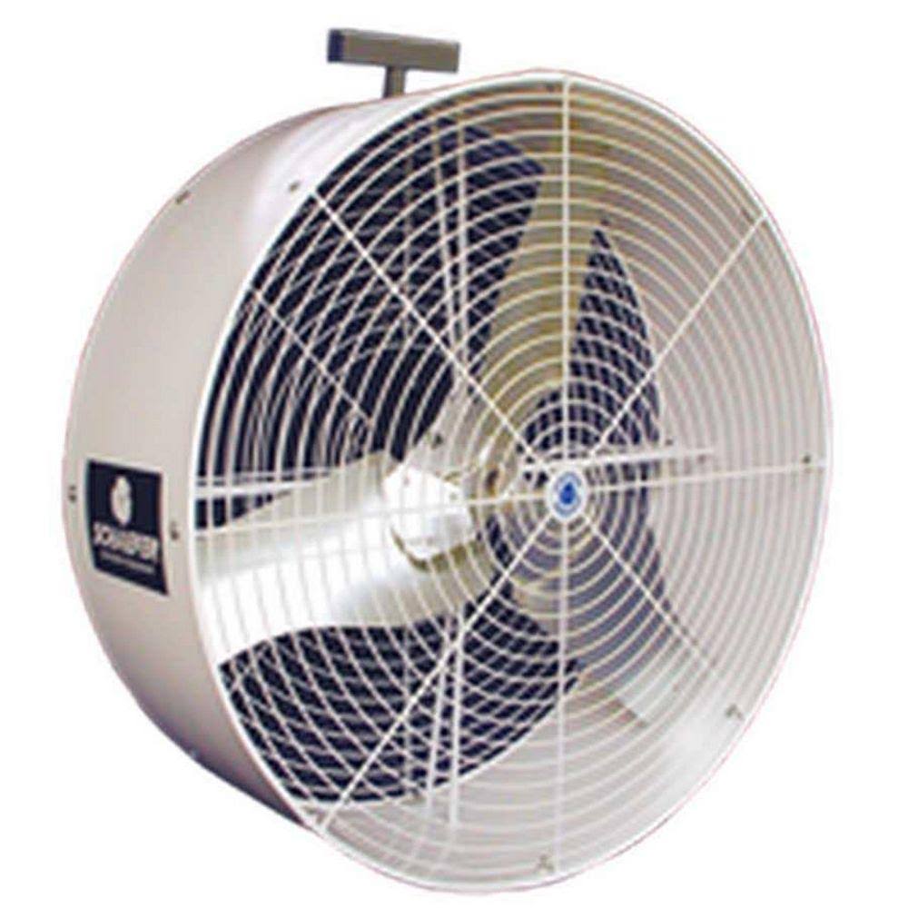 36 Versa-Kool Circulation Fan Yoke Mount 50 Hz White D3483