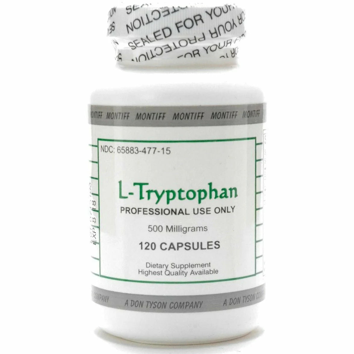 L Tryptophan 500 mg 120 vcaps T5209