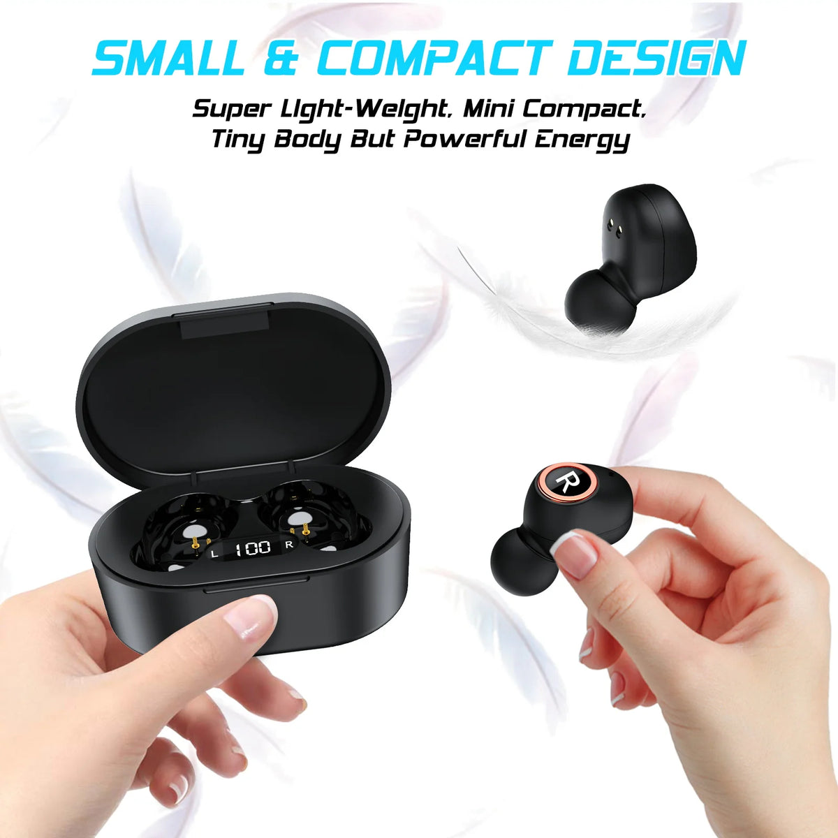 Wireless Earbuds with Charging Case P30698